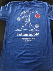Rotten Apple + Lake Chelan Winterfest T-Shirt - Back